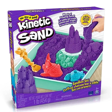 Kinetisk sand-box, lilla