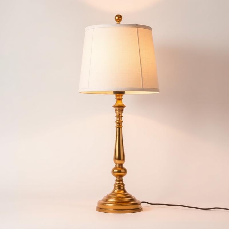 Messinglampe