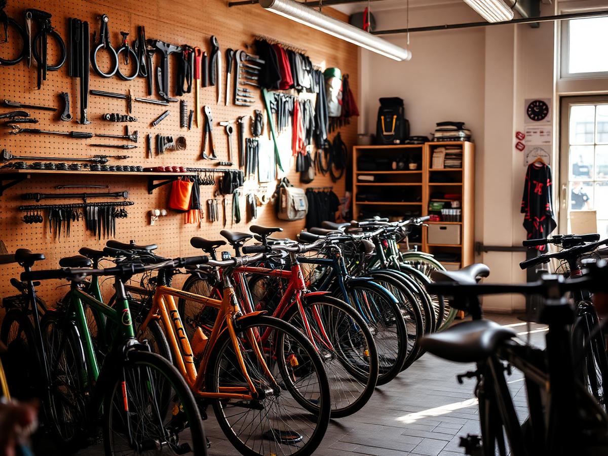 Cykelværkstedet butik